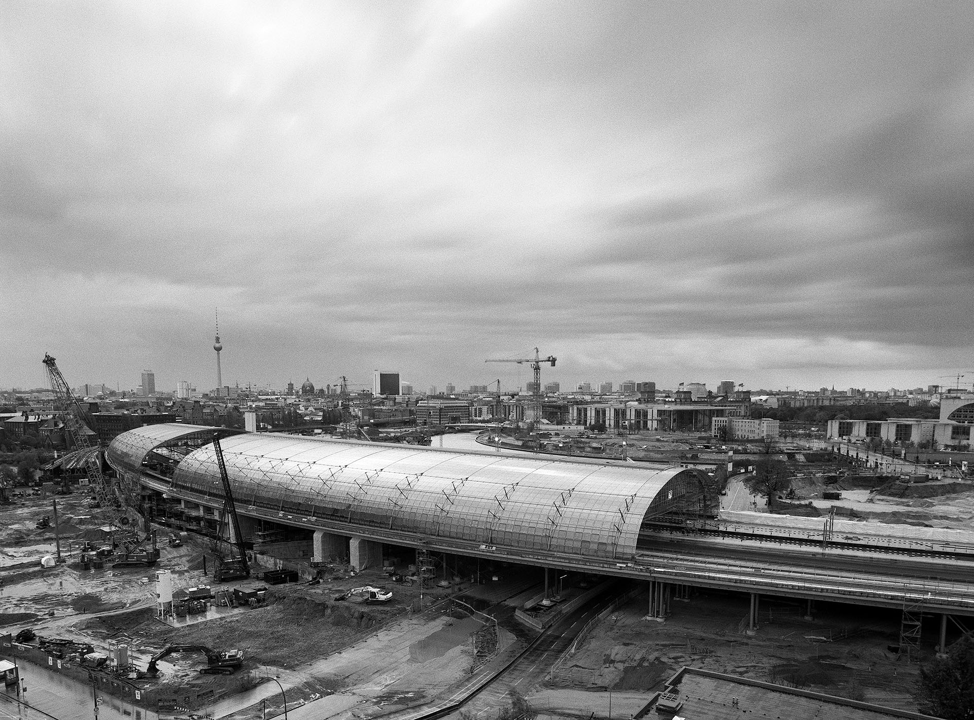 Enstehung des Berliner Hauptbahnhofs