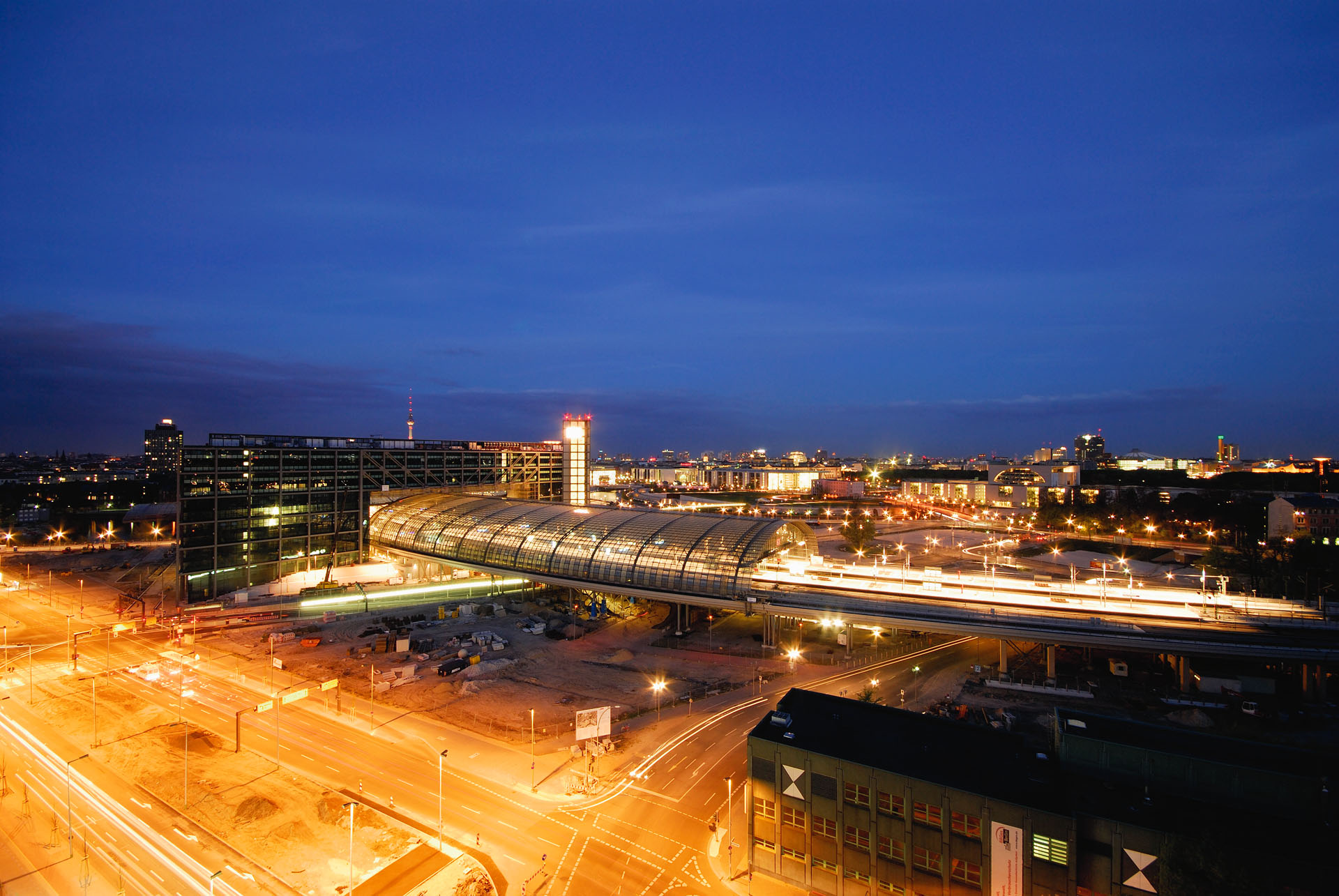 Enstehung des Berliner Hauptbahnhofs