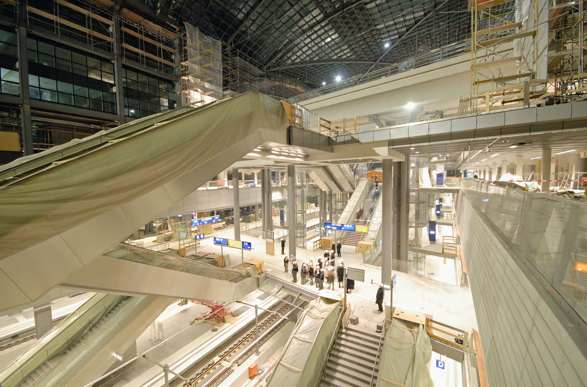 Enstehung des Berliner Hauptbahnhofs