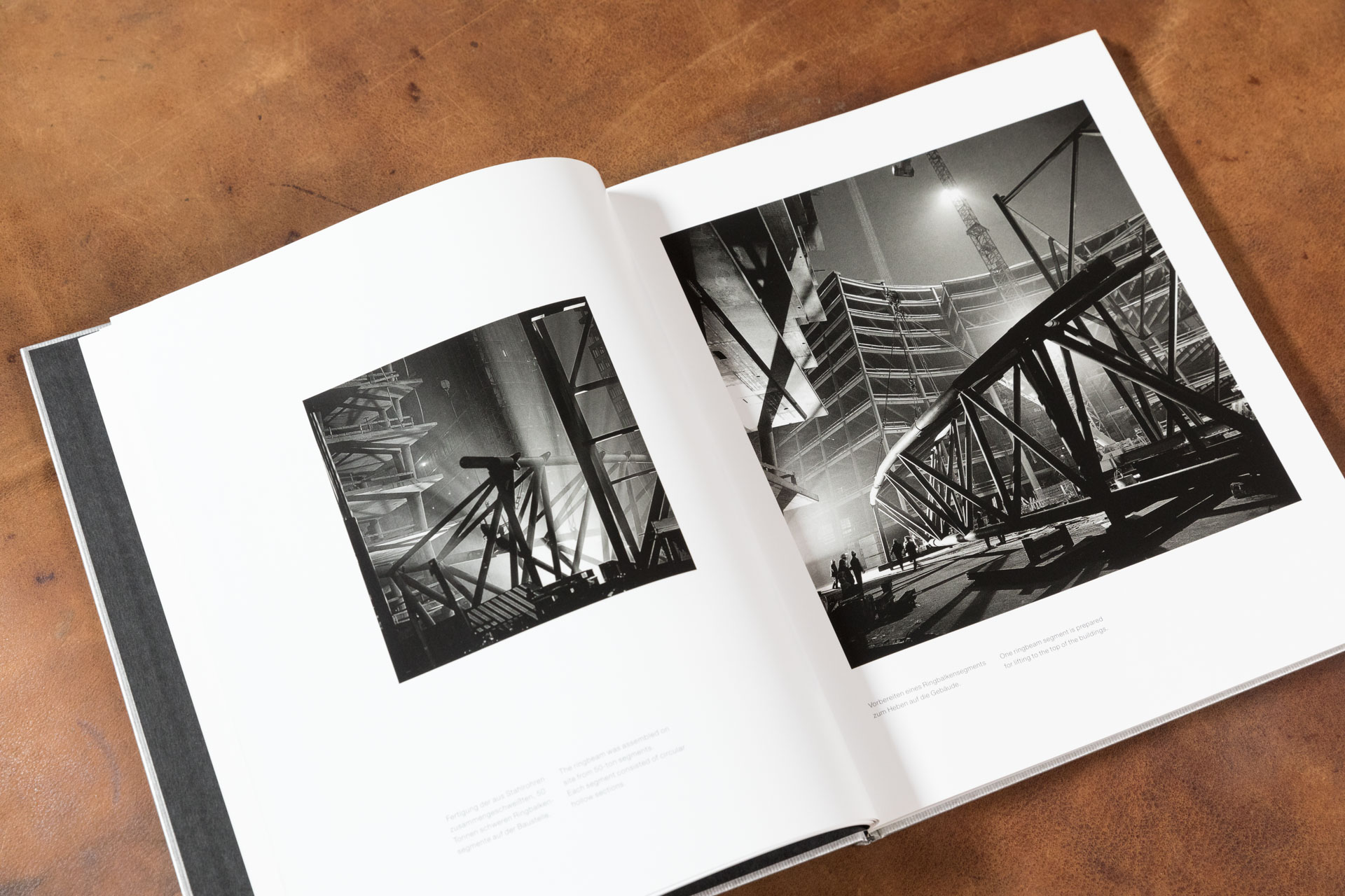 Buchprojekt Stahl und Licht