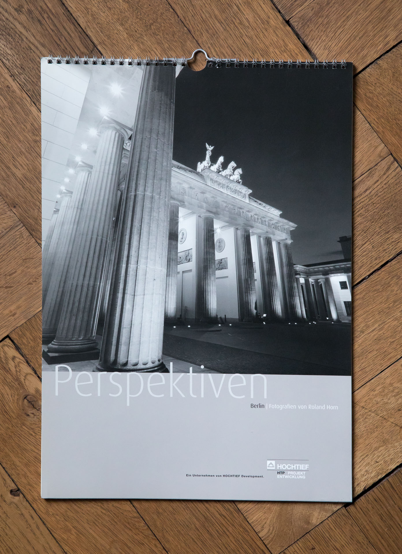 Kalenderprojekt "Perspektiven" für die Fa. Hochtief.