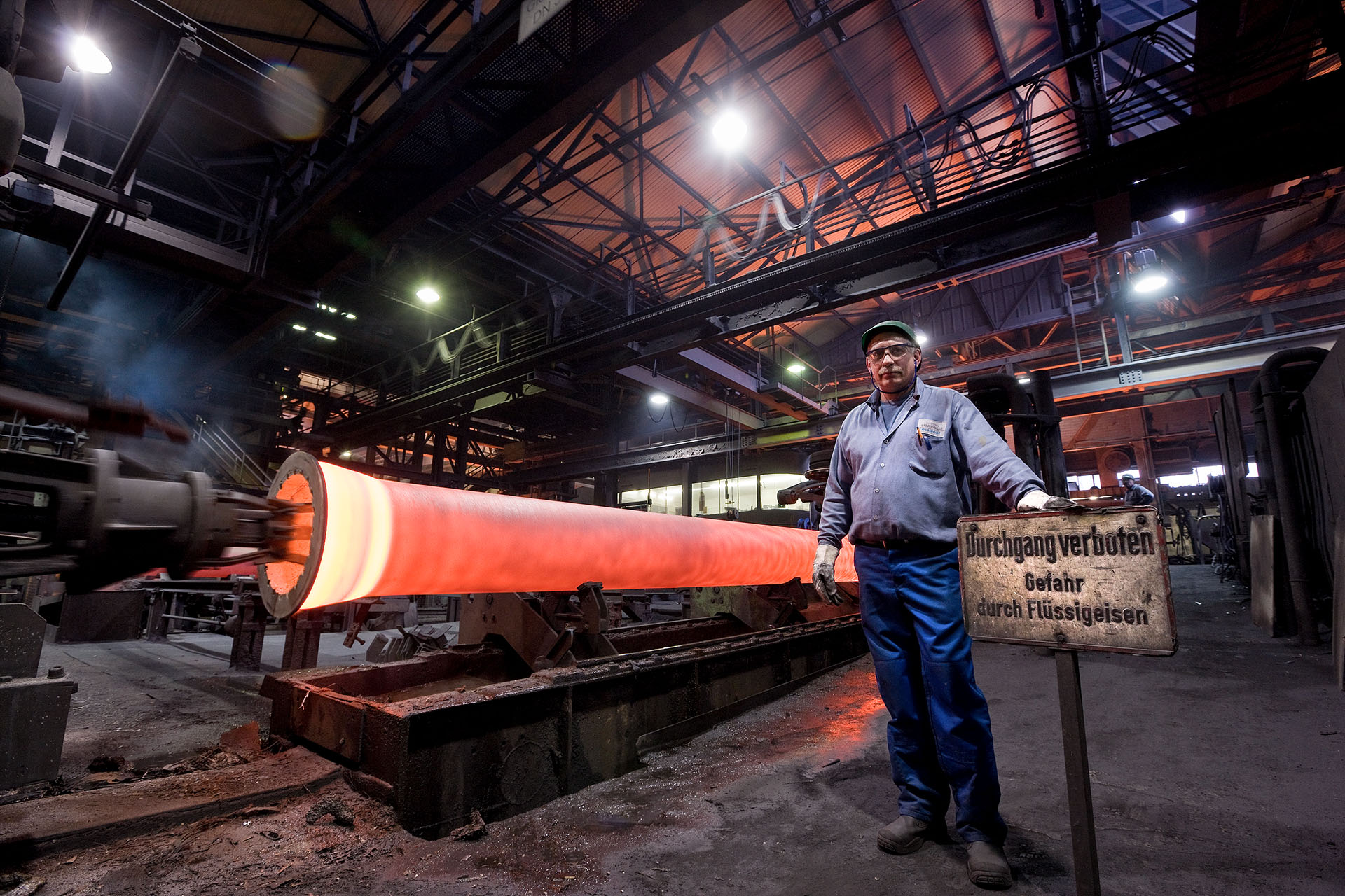 DVGW Fachgemeinschaft Guss Rohrsysteme, Schleudergießmaschine