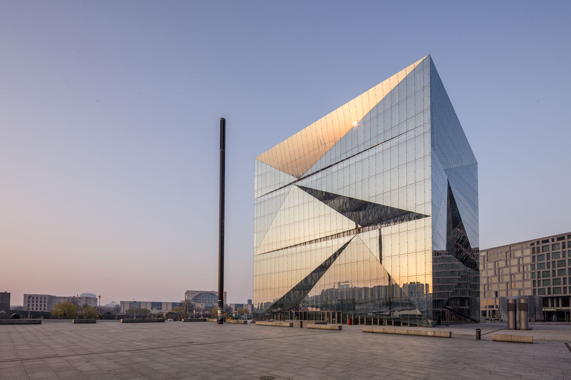 Cube Berlin, Architekturbüro 3XN Kopenhagen, Bauherr CA IMMO