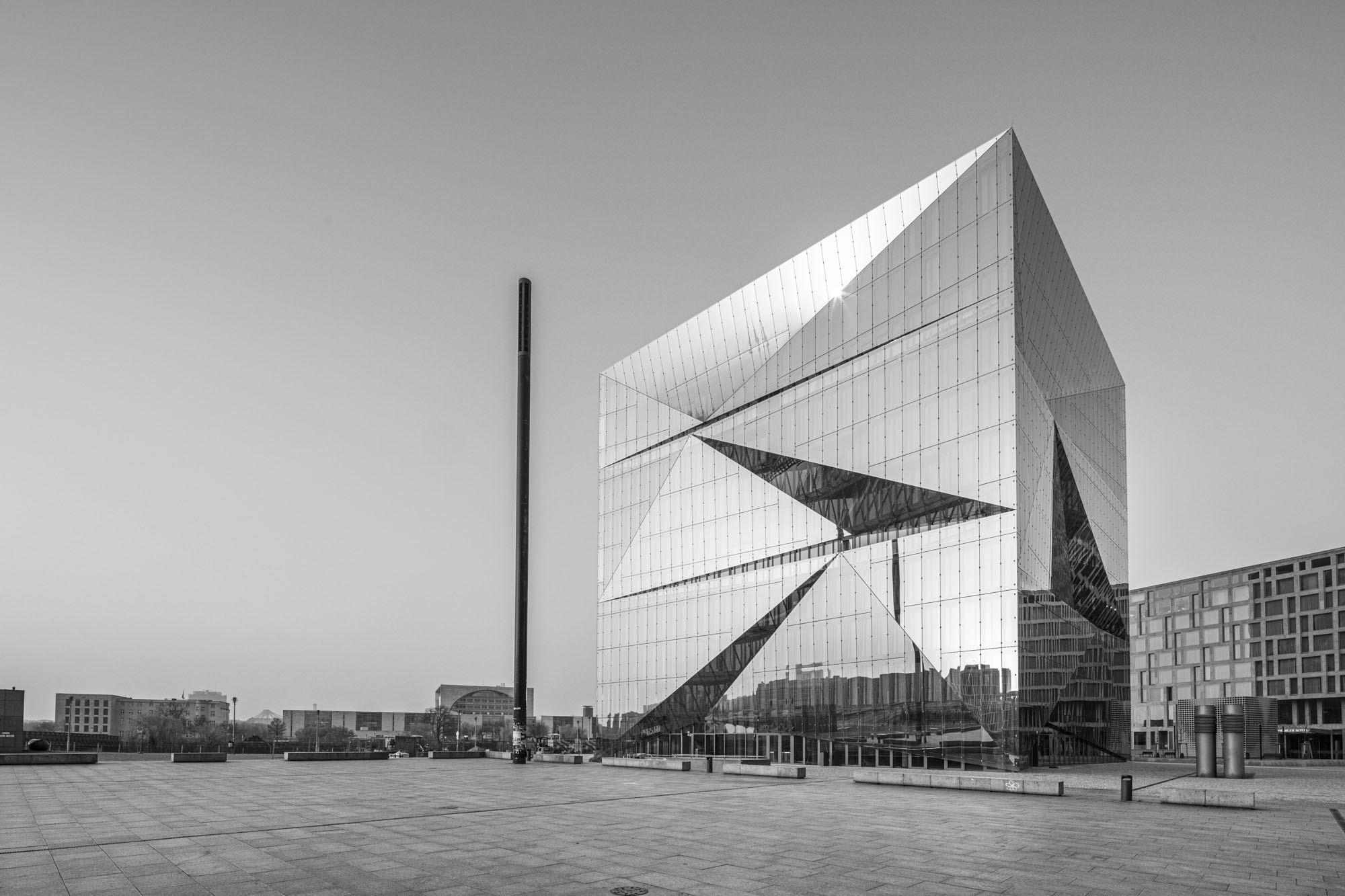 Cube Berlin, Architekturbüro 3XN Kopenhagen, Bauherr CA IMMO